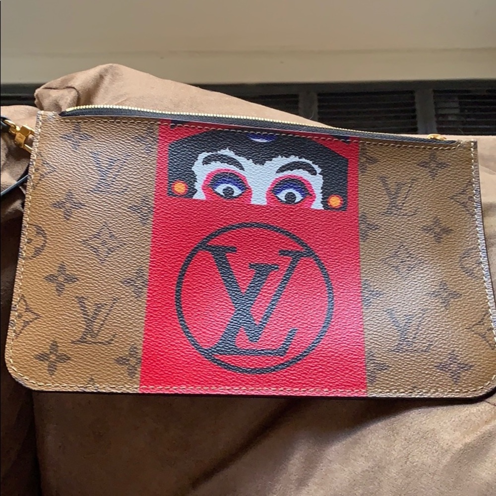 Louis Vuitton Kabuki Neverfull Pouch